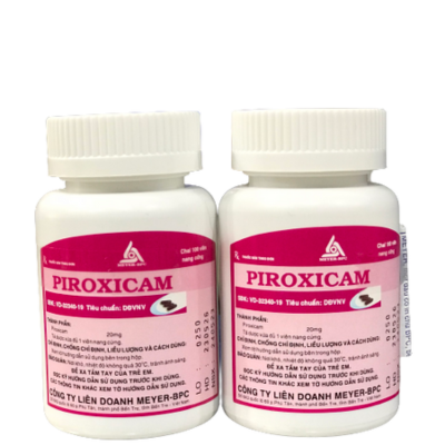 PIROXICAM (Chai 100 viên nang) - MEYER-BPC